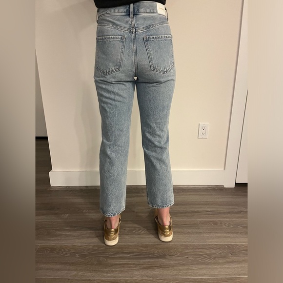 Express Straight Ankle Light Wash Jeans - Picture 2 of 6